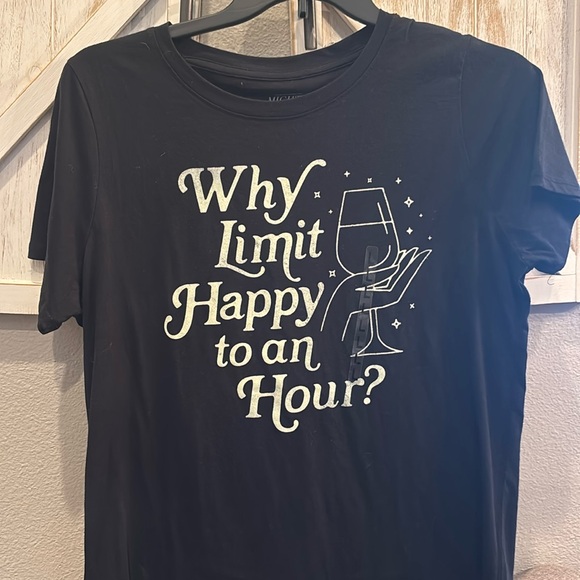 Mighty Fine Tops - T shirt nwt black